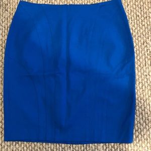 NWT Banana Republic Blue Skirt size 10